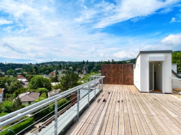 Dachterrassentraum im Grünen mit Blick über Wien| 4 Zimmer mit großzügigen Außenflächen, 1170 Wien, Dachgeschosswohnung